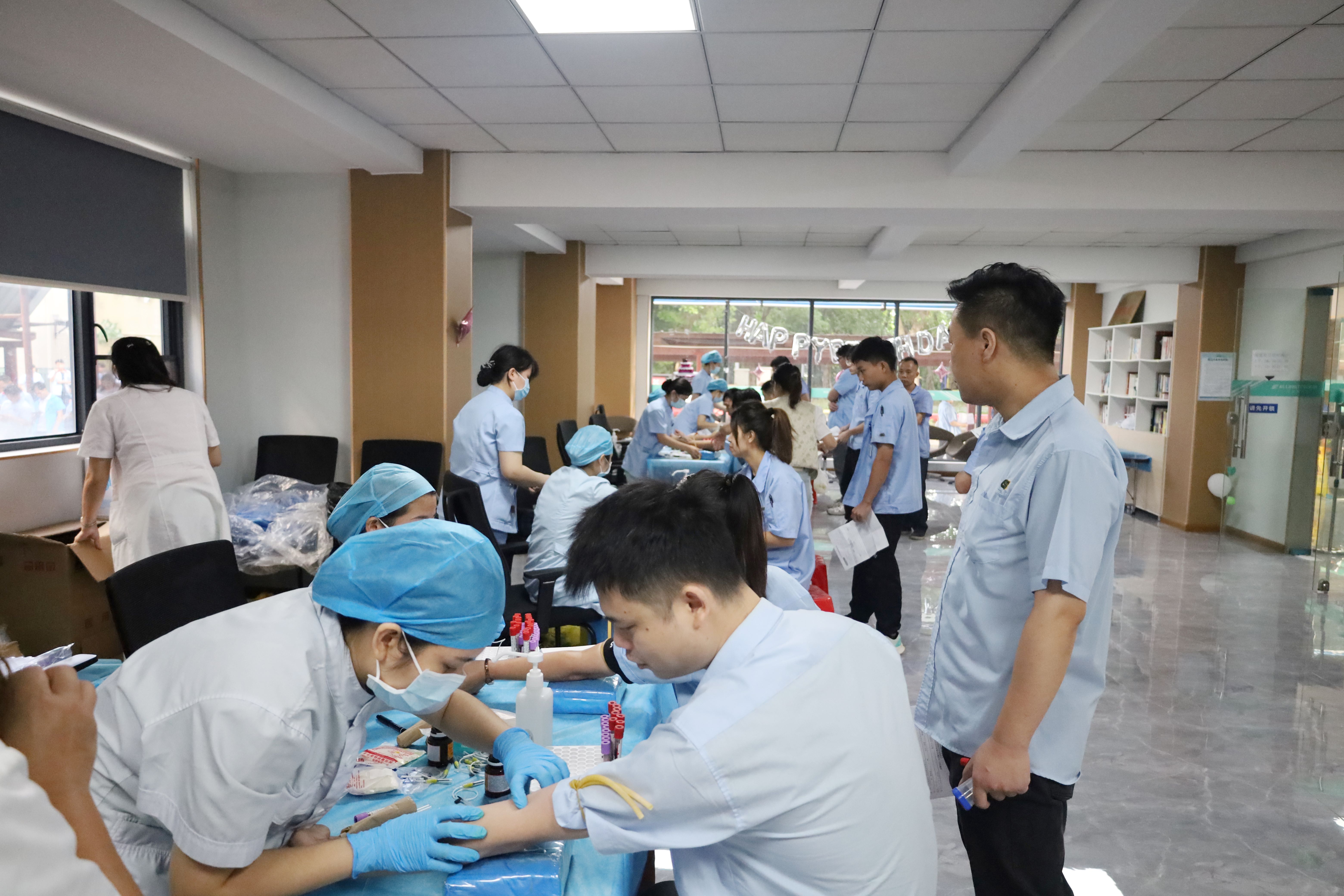 關(guān)愛員工，守護健康——依頓電子開展2024年度員工健康體檢活動